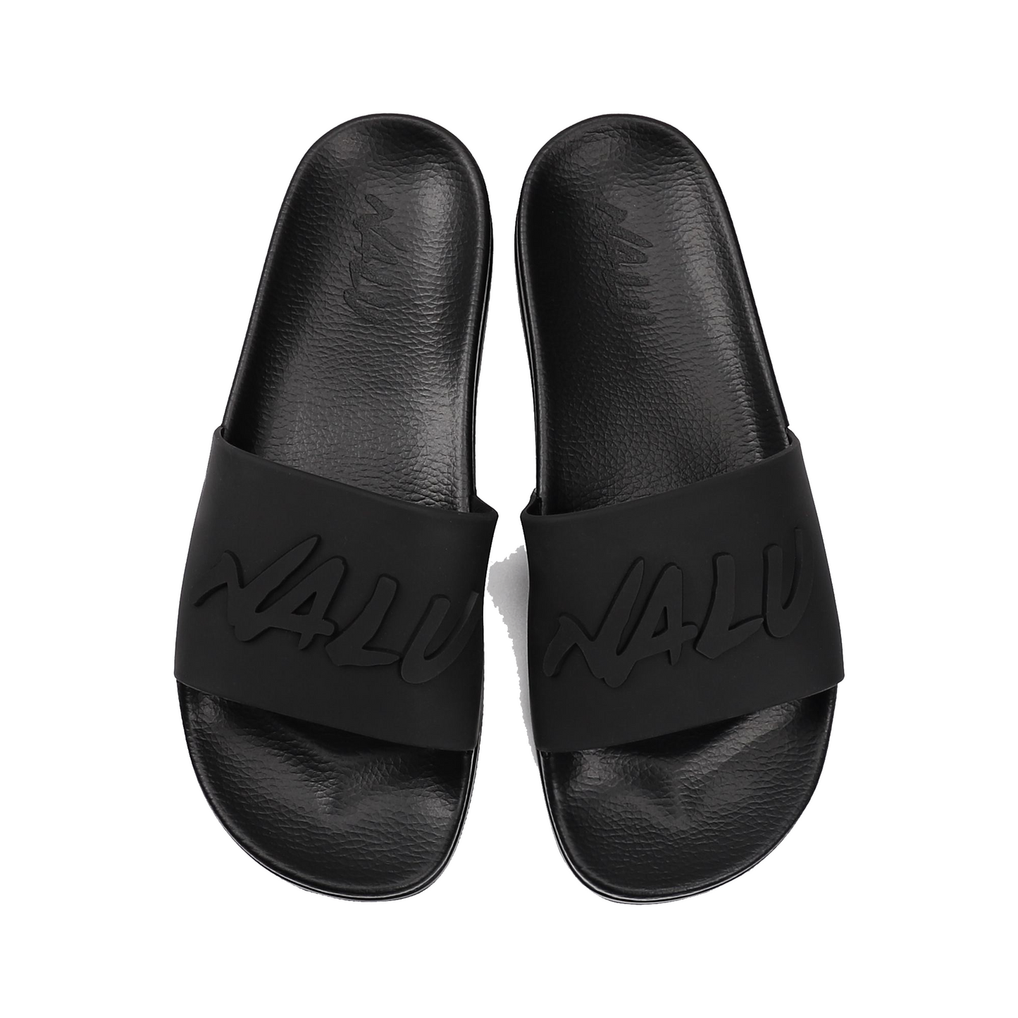 NIMBUS Black Slide Sandals