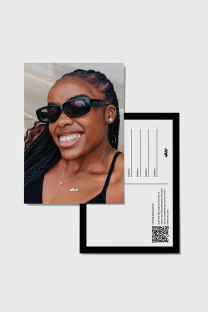 "SMILE" - Single Postcard